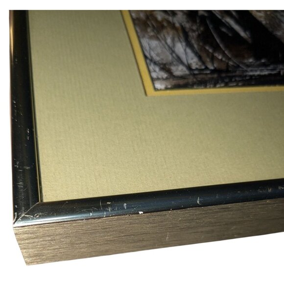 Framed Ink Art by Marge Fassett Titled "Dawn" In Wood Frame with Glass - Picture 11 of 12